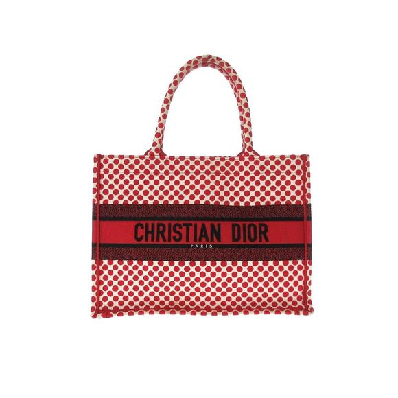 Dior Handbags - Pre Loved Dior Printed Canvas Open Top Tote